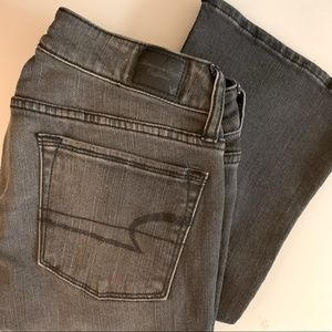 American Eagle Low Rise Skinny Kick Jeans